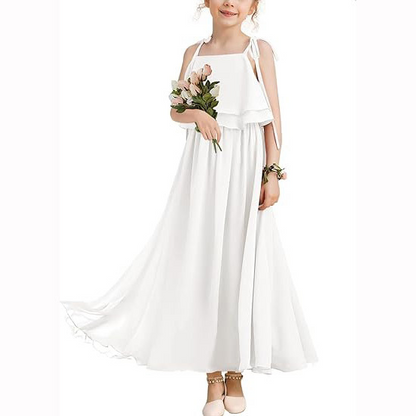 Simple Princess Cute Flower Girl Dress