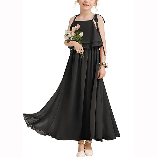 Simple Princess Cute Flower Girl Dress