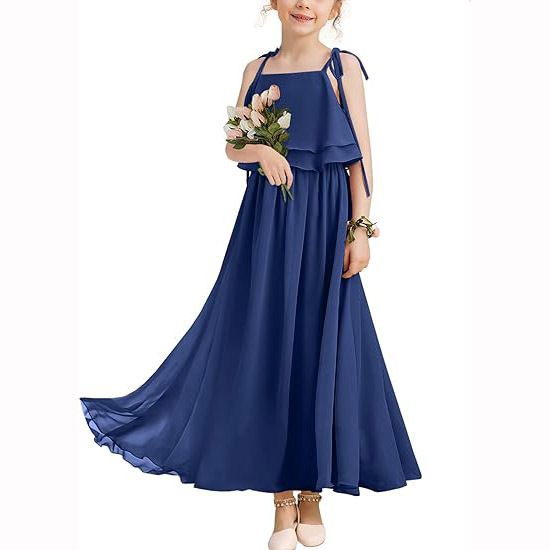 Simple Princess Cute Flower Girl Dress