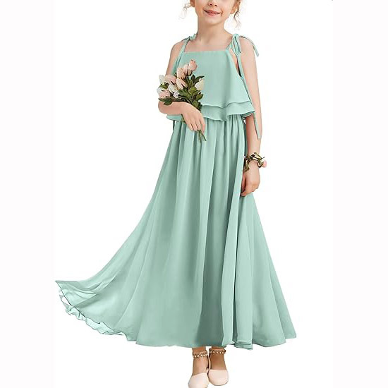 Simple Princess Cute Flower Girl Dress
