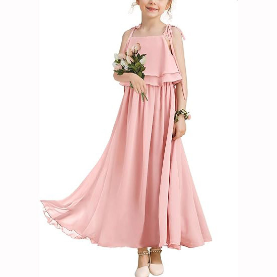 Simple Princess Cute Flower Girl Dress