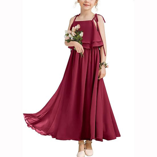 Simple Princess Cute Flower Girl Dress