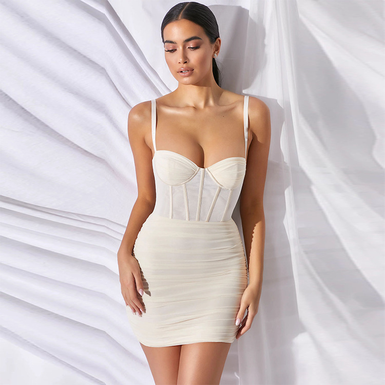 Corset Tight Sweetheart Ruched Homecoming Dress