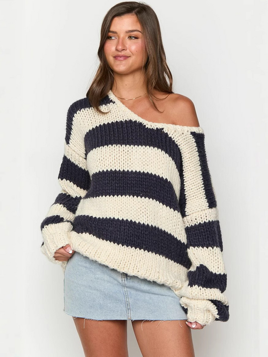 Printed Single-Breasted Button Cardigan