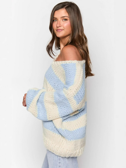 Printed Single-Breasted Button Cardigan