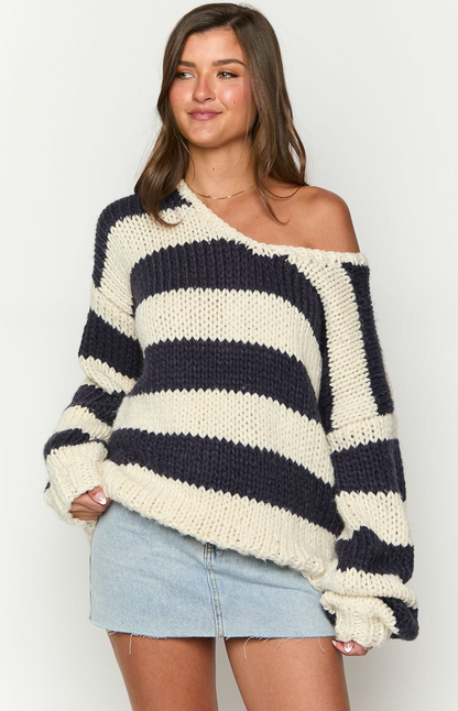 Printed Single-Breasted Button Cardigan